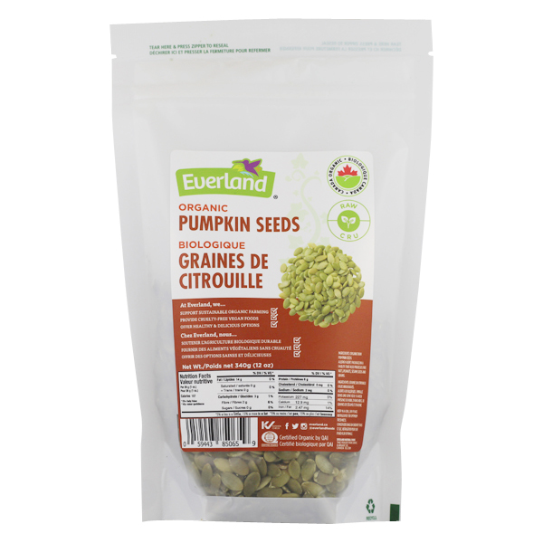 EVERLAND ORGANIC PUMPKIN SEEDS